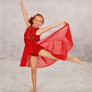 Weissman IC red lyrical costume